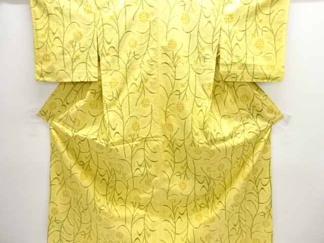 Japanese Kimono / Tsumugi Omeshi Silk